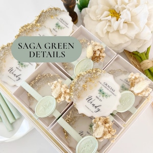 Saga Green Quinceanera Butterfly Party Favors, Sweet 16 Gifts, Mis Quince Favors, Saga Green Birthday Party Favors, Sweet 15 Magnet Favors