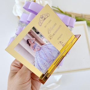 Schmetterling Quinceanera Fotorahmen, Quinceanera Gastgeschenke für Gast, Bonbon 16 Geburtstagsgeschenke, Mis Quince Geschenk, Bonbon 15 Geburtstagsfeiergeschenk