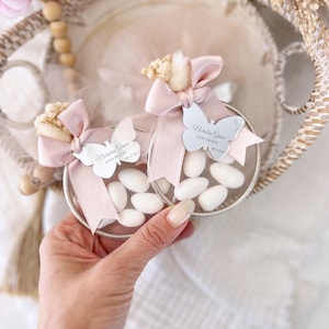 Bomboniere uniche personalizzate per il battesimo per bambine e bambini, regalo per il battesimo, bomboniere di ringraziamento per il battesimo, bomboniere per il battesimo, Mi BAutizo, bomboniere per la comunione