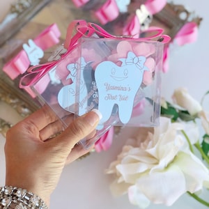 First Tooth Favor, Fairy Party Favors, Tooth Decoration, First Tooth Party Decoration Magnet, Tooth Fairy Gifts for Guests