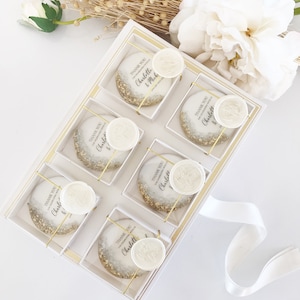 Luxury Custom Wedding Favors for Guest in Bulk, Wedding Save The Date Magnet, Wedding Party Favors, Wedding Invite Décor, Bridesmaid Gift image 6