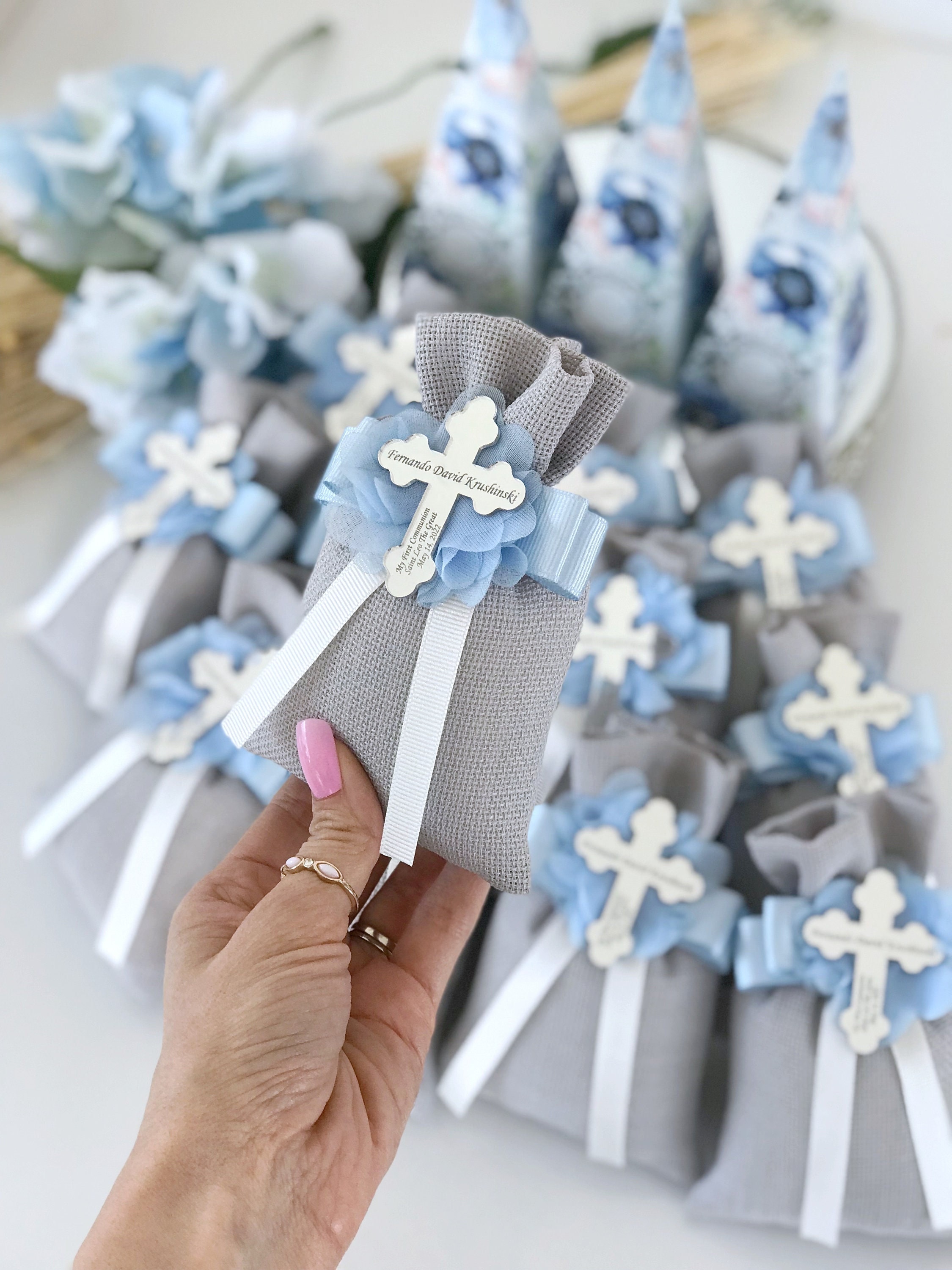 Baptism Gifts For Boys Cascade Goods Blue My First Rosary And