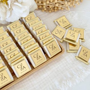 Custom Wedding Chocolate Favor, Wedding Table Decor, Luxury Wedding Mirror Chocolate Favor Box, Custom Sweet Favor For Event, Chocolate Box