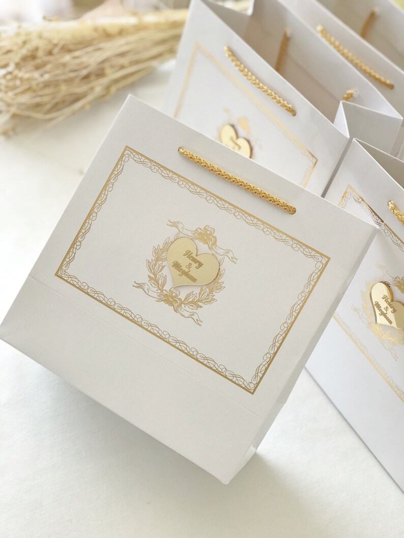 Personalized Luxury Wedding Gift Bags hotel Bags Etsy