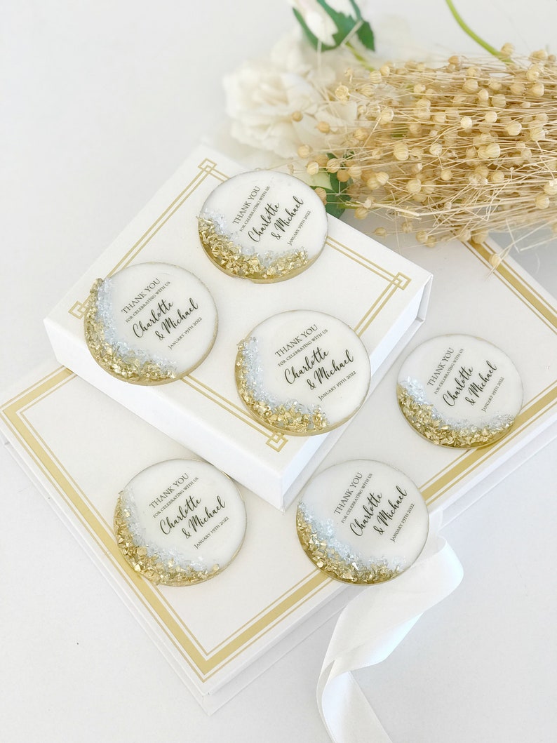 Unique Wedding Party Favors, Save The Date Magnet, Custom Wedding Magnet, Engagement Party Favor, Bridal Shower Favors, Thank You Gift image 8