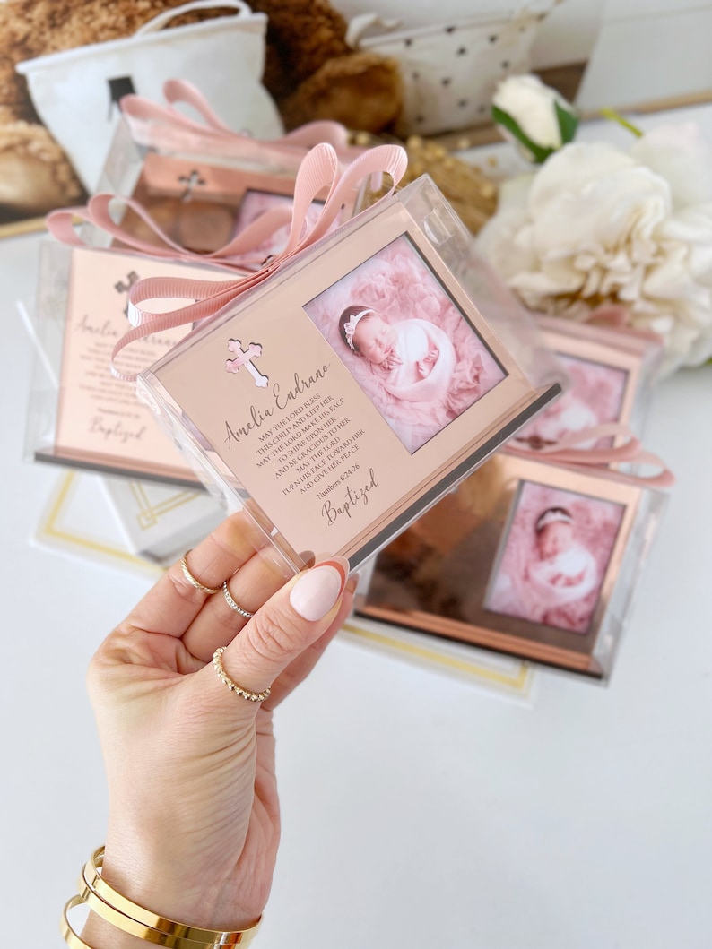 Baptism Favor Girl & Boy Personalized Baptism Gift Baptism Etsy