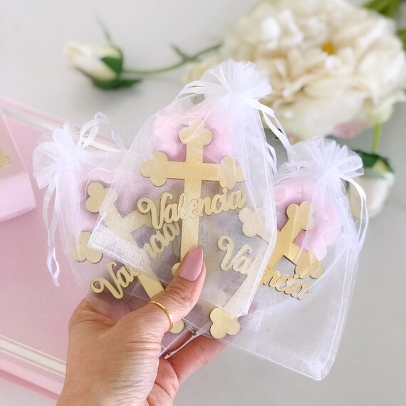 Golden Baptism Gift for Girl and Boy Personalized Baptisim Etsy