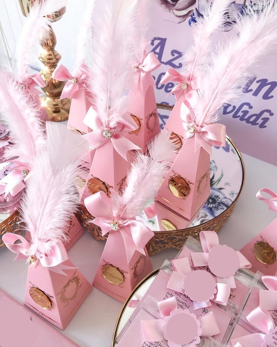 Personalized Luxury Empty Gift Box Candy Box Favor Box Sweet