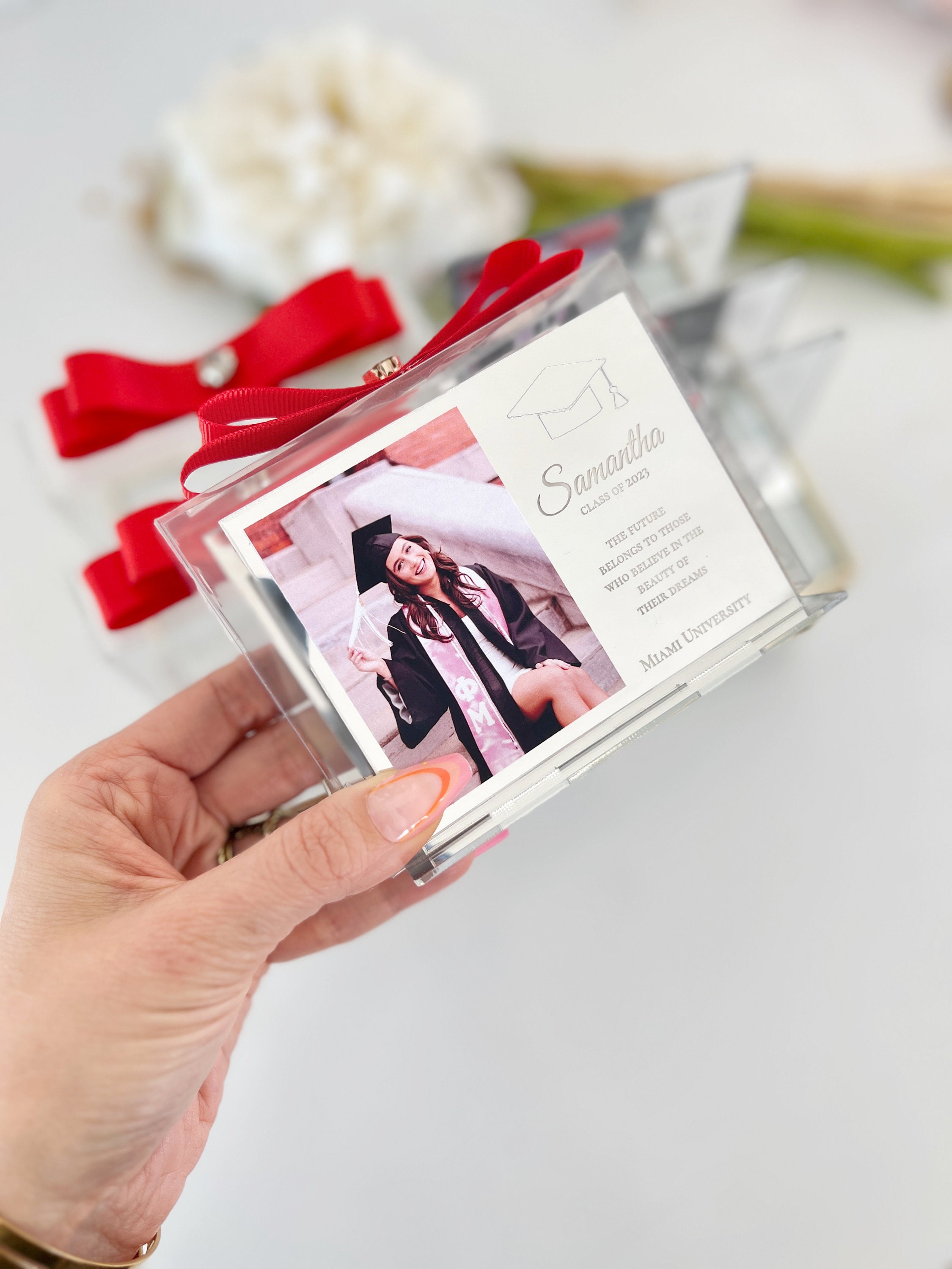 Graduation Party Favors, Class Of 2025, Graduation Photo Frame Favor, Graduation Gift, Personalized Gift, High School / College Graduation