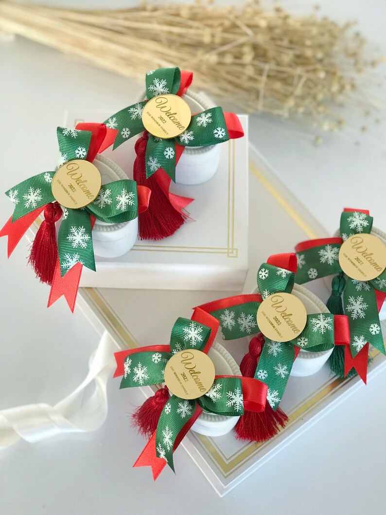 New Year Christmas Favors, Empty Christmas Candy Boxes, Personalized Christmas Gift Boxes, New Year Decorations Gifts, New Year Gift Ideas image 8