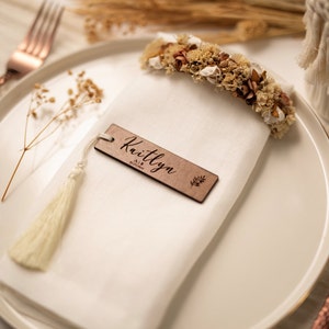 Etiquettes d'identification personnalisées pour mariage, Noms de lieu pour table, Miroir pour table de mariage, Cadeau de mariage, Cartes de visite pour mariage, Plaque nominative pour mariage
