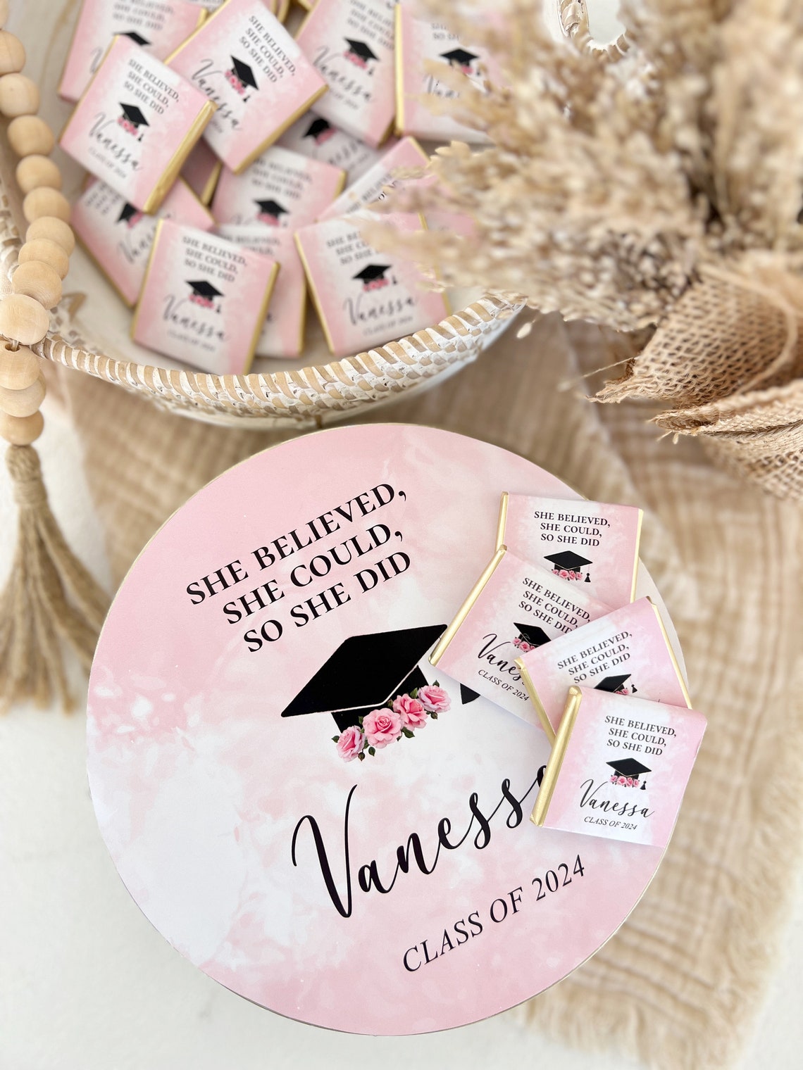 Personalized Graduation Chocolate Favors: Class of 2025 Party Gift - Etsy