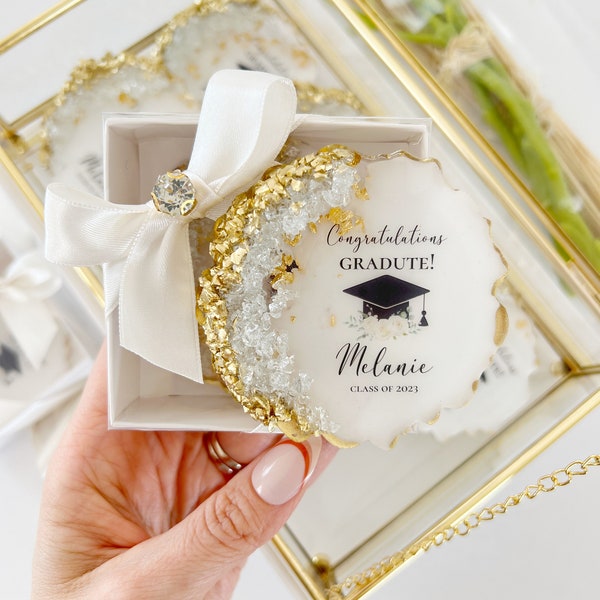 Recuerdos magnéticos de graduación personalizados: resina epoxi, promoción de 2026