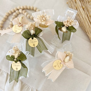 Bottiglia di vetro per acqua santa vuota, regalo religioso, bomboniera per battesimo per bambina e bambino, bomboniera per la prima comunione, bottiglia di acqua santa benedetta, regalo per battesimo