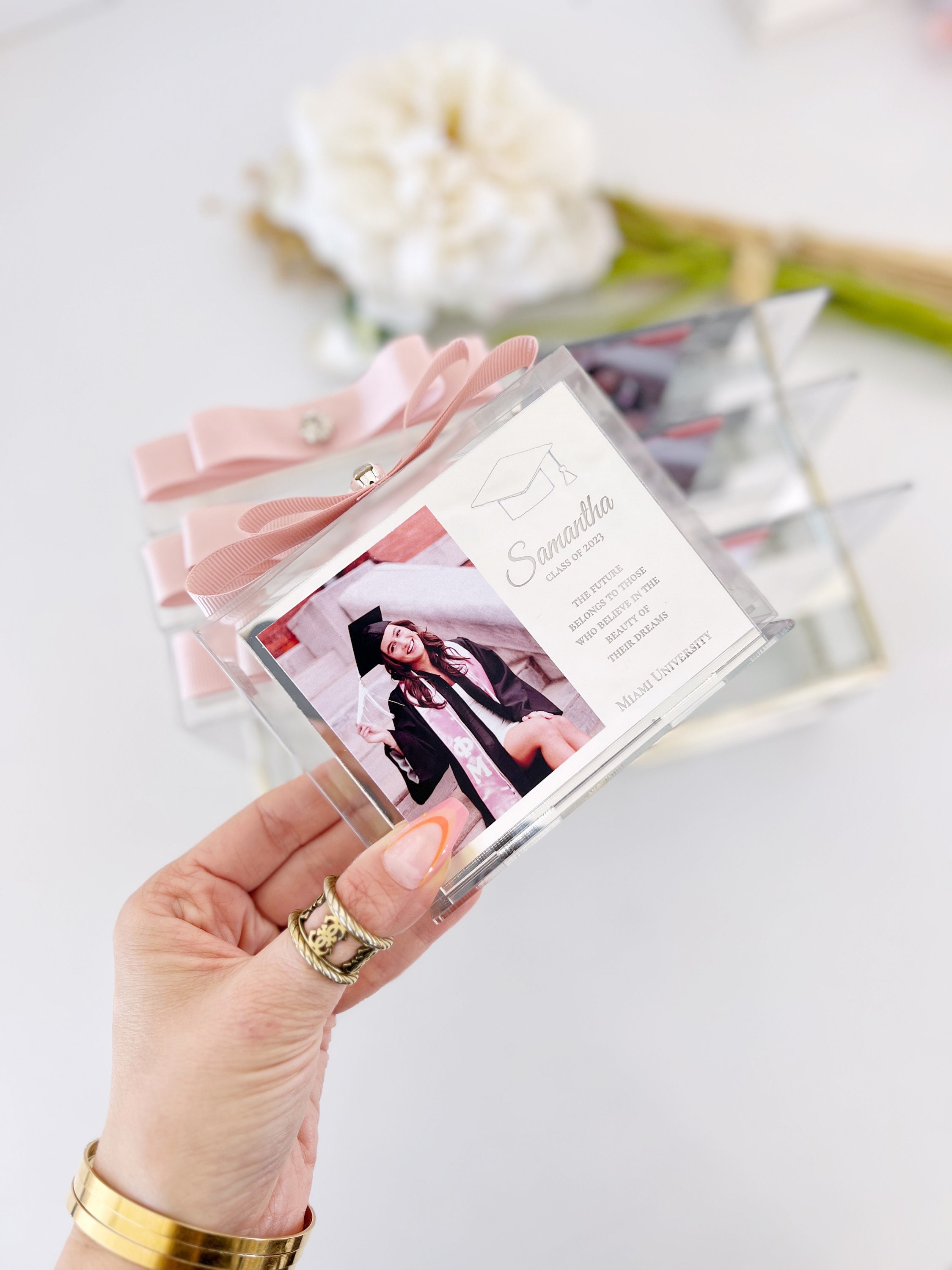 Graduation Party Favors, Class Of 2025, Graduation Photo Frame Favor, Graduation Gift, Personalized Gift, High School / College Graduation