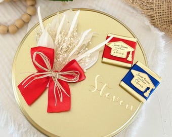 Personalized Graduation Chocolate Favors: Class of 2026 Party Gifts