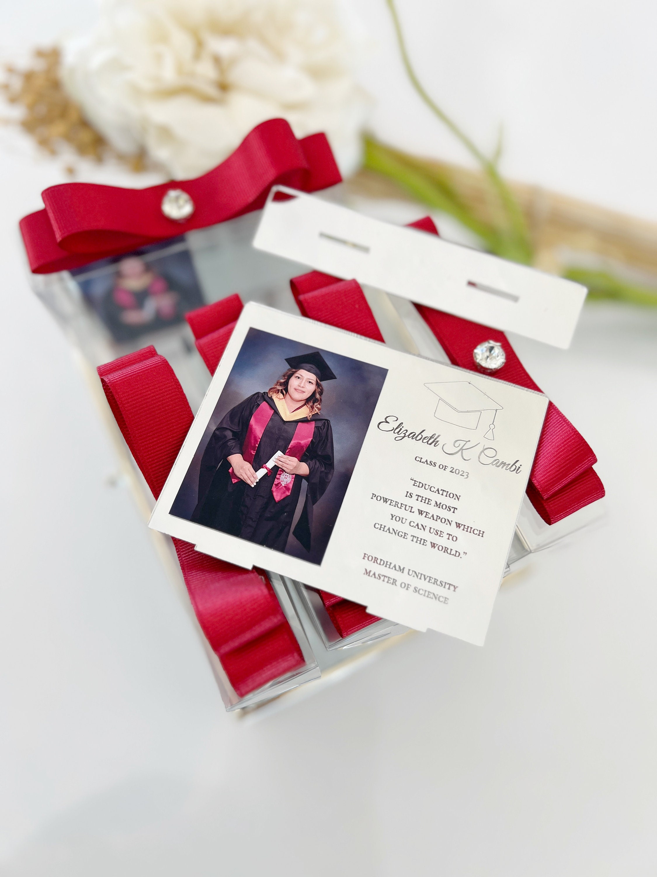 Graduation Party Favors, Class Of 2025, Graduation Photo Frame Favor, Graduation Gift, Personalized Gift, High School / College Graduation