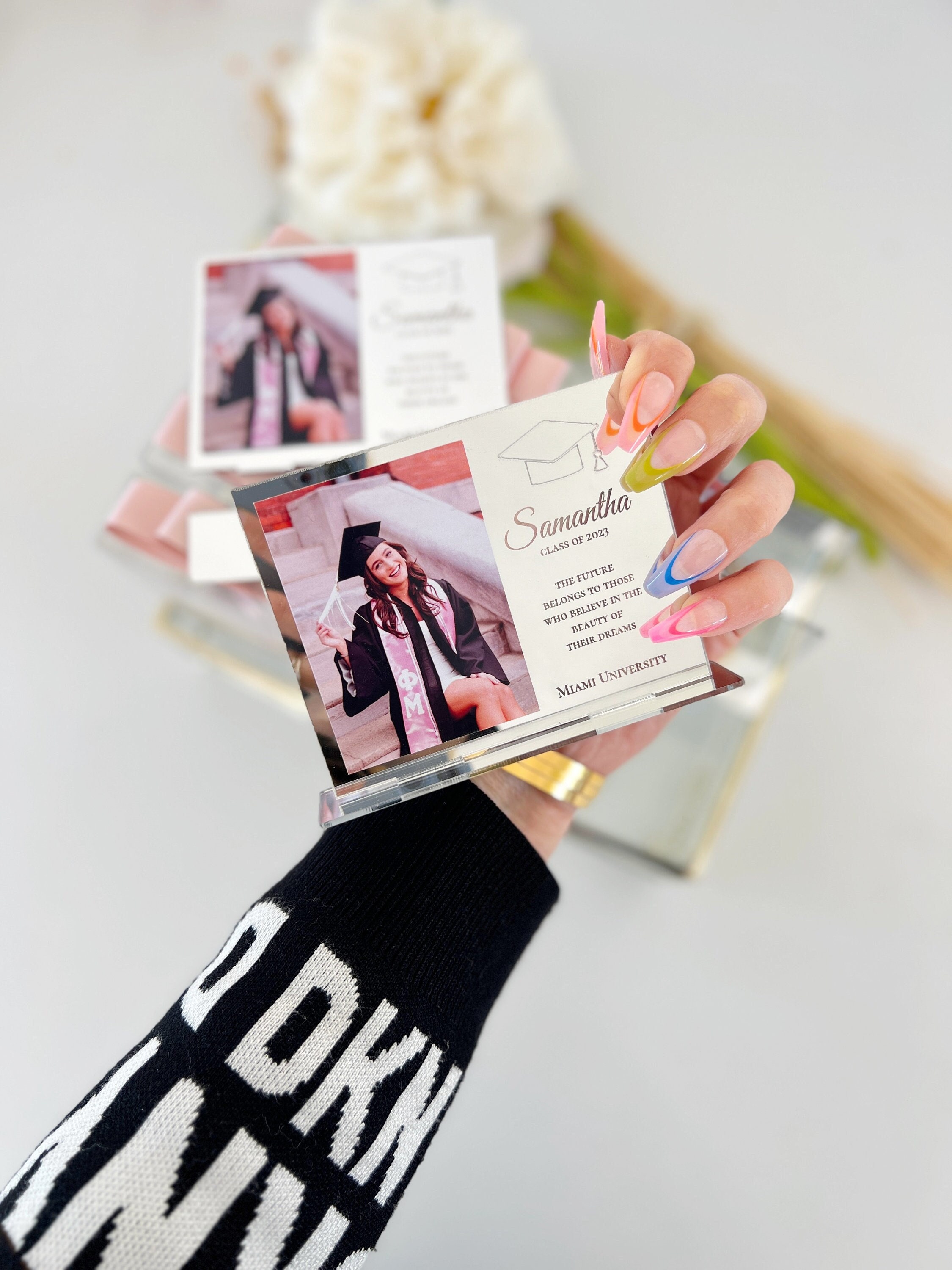 Graduation Party Favors, Class Of 2025, Graduation Photo Frame Favor, Graduation Gift, Personalized Gift, High School / College Graduation