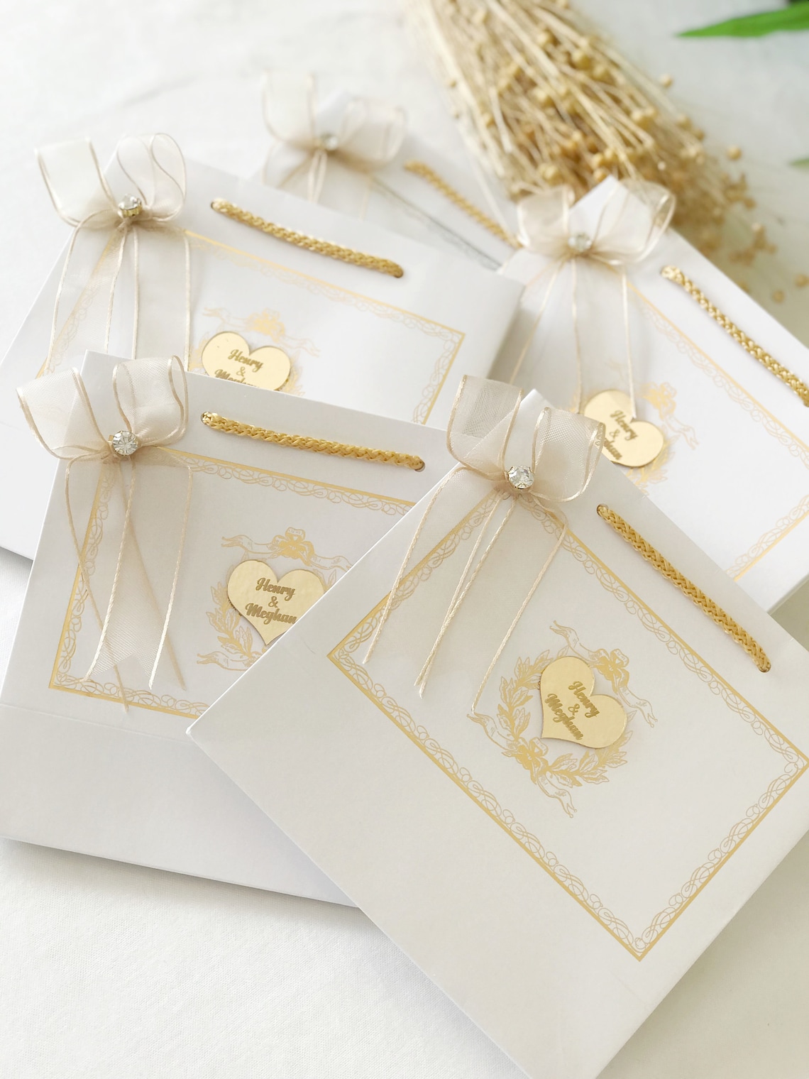 Personalized Luxury Wedding Gift Bags hotel Bags Etsy