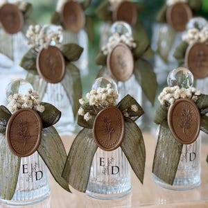 Personalized Cologne Bottle Wedding Favor, Bridal Shower Guest Gift, Rustic Wedding Cologne Bottle Gift