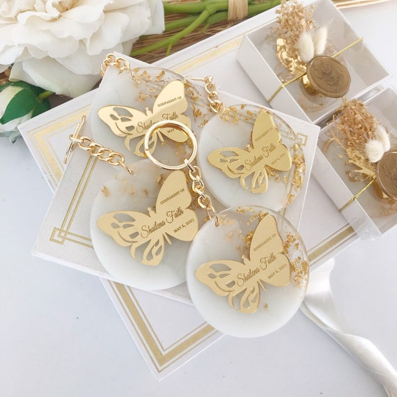 Butterfly on sale keychain favors