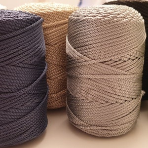 Rope yarn for knitting top
