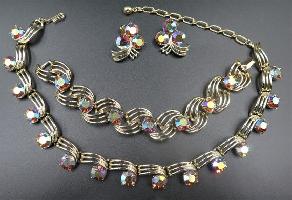 Vintage necklace, bracelet and bracelet by Kramer