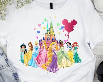 Princess PNG, Print, Sublimation, DTG Print
