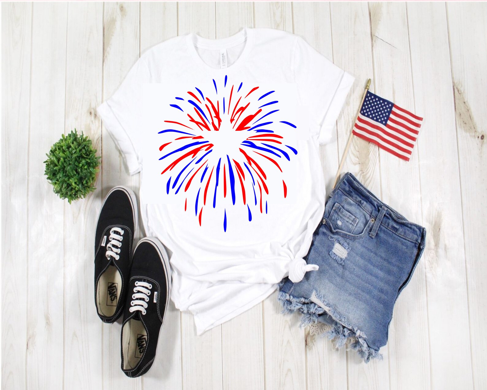 4th of July SVG Firework Star SVG Independence Day Shirt - Etsy