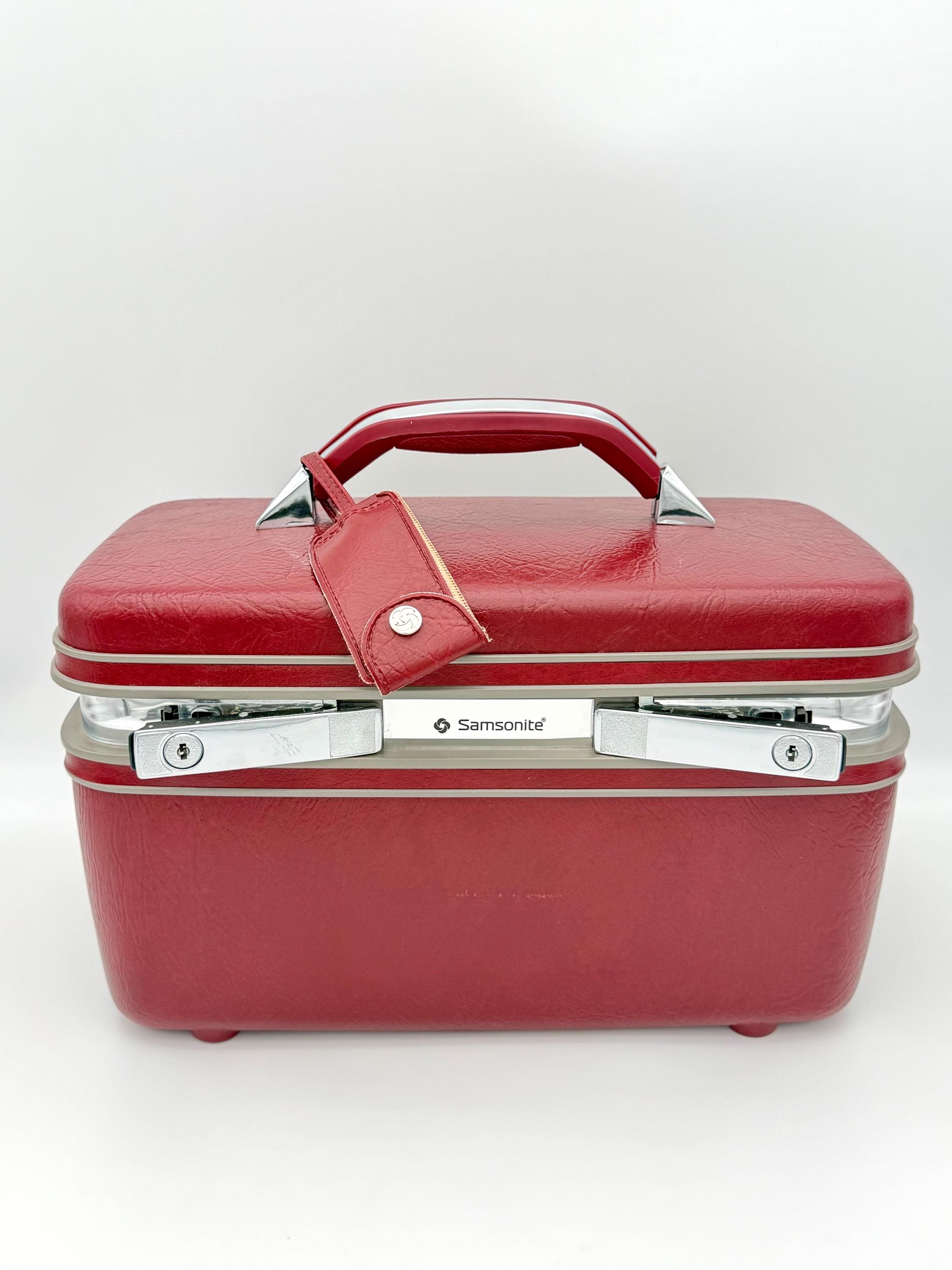 Red Samsonite Luggage - Etsy