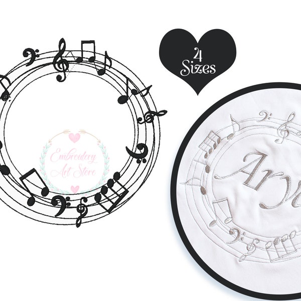 Music Note Flowers - Etsy