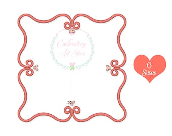 Table Cloths Napkin Applique Machine Embroidery Designs, Coasters round shape in assorted sizes, 6 Sizes, Instant Download