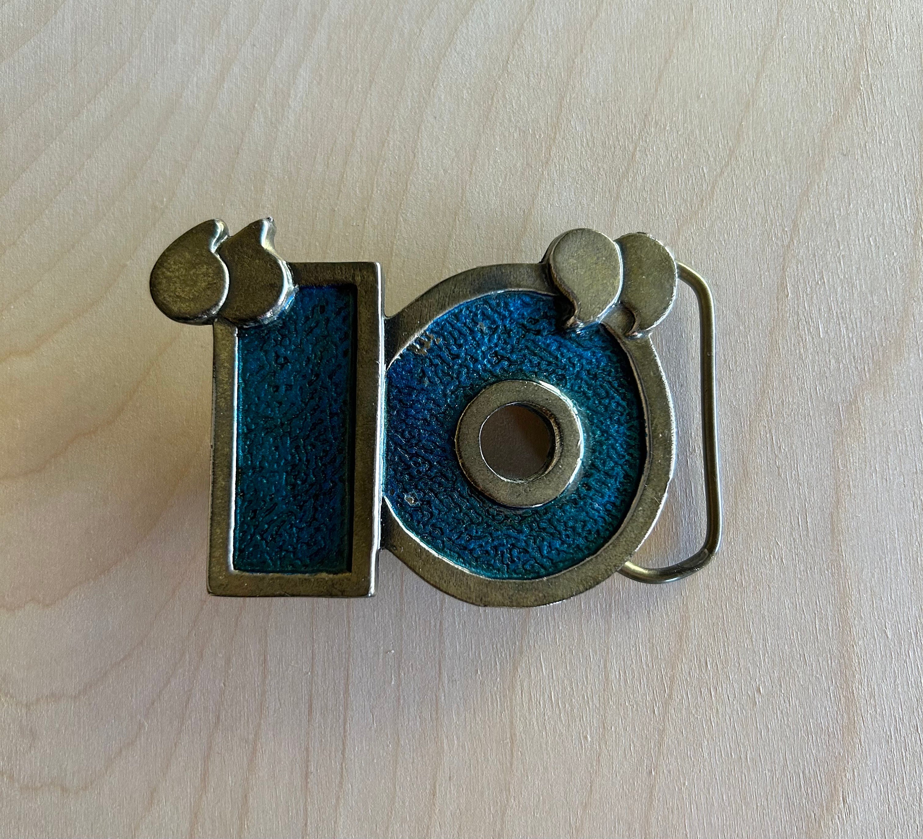 Buy Vintage 1980s Perfect 10 Vintage Belt Buckle the Great 