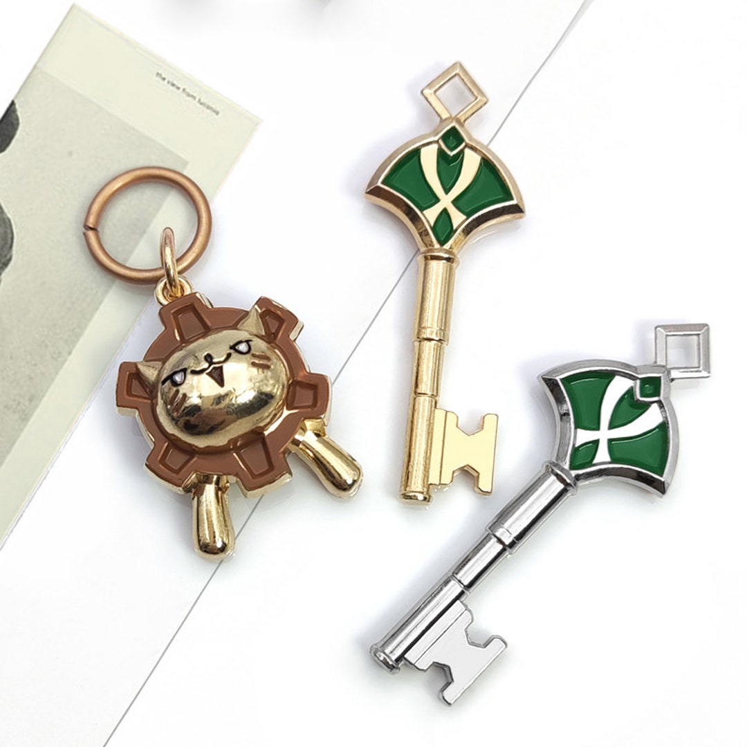 Genshin Impacts Keychain Alhaitham Key Kaveh Genshin Keychain Etsy