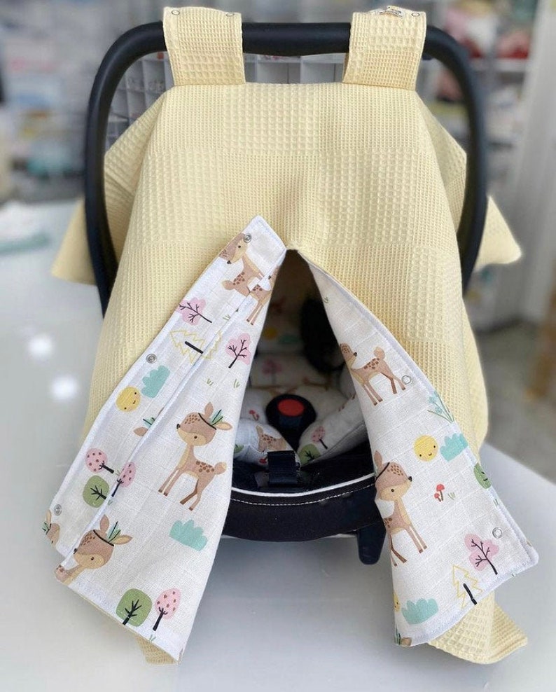 ideal use for the winter season Lightweight Breathable Cotton Stroller Cushion Set Baby Muslin thick Stroller Cover Baby Car Seat Cover