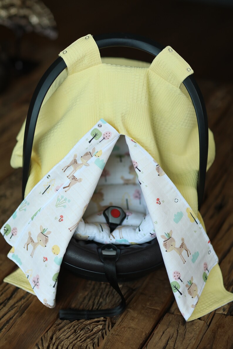 ideal use for the winter season Lightweight Breathable Cotton Stroller Cushion Set Baby Muslin thick Stroller Cover Baby Car Seat Cover