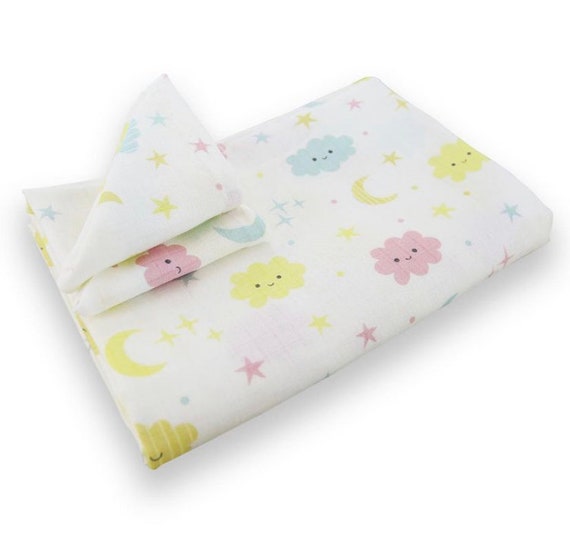 Newborn Cotton Swaddle Set Muslin Baby Swaddle Baby Mouth Etsy
