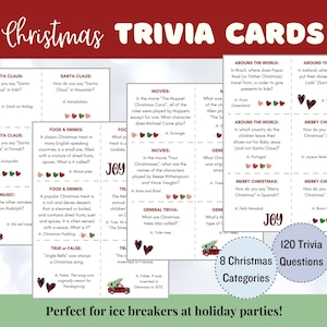 Christmas trivia ice breakers