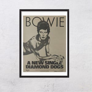 Diamond Dogs David Bowie Poster - Etsy