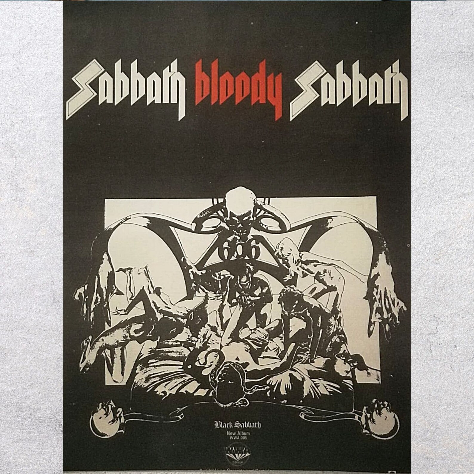 BLACK SABBATH 1973 Sabbath Bloody Sabbath