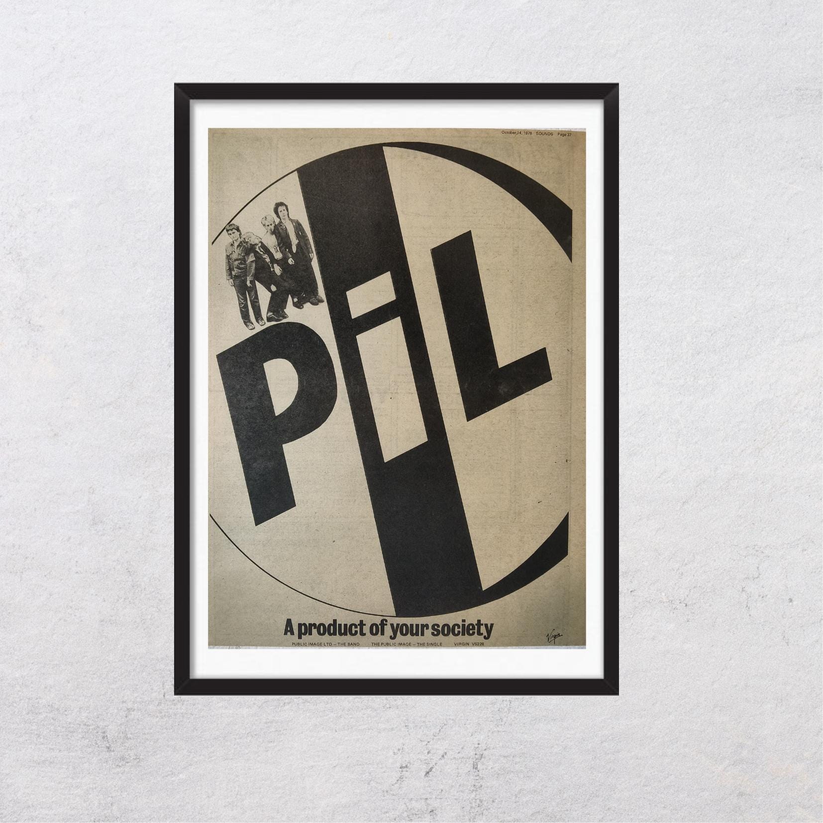 Public Image Limited Poster - Etsy