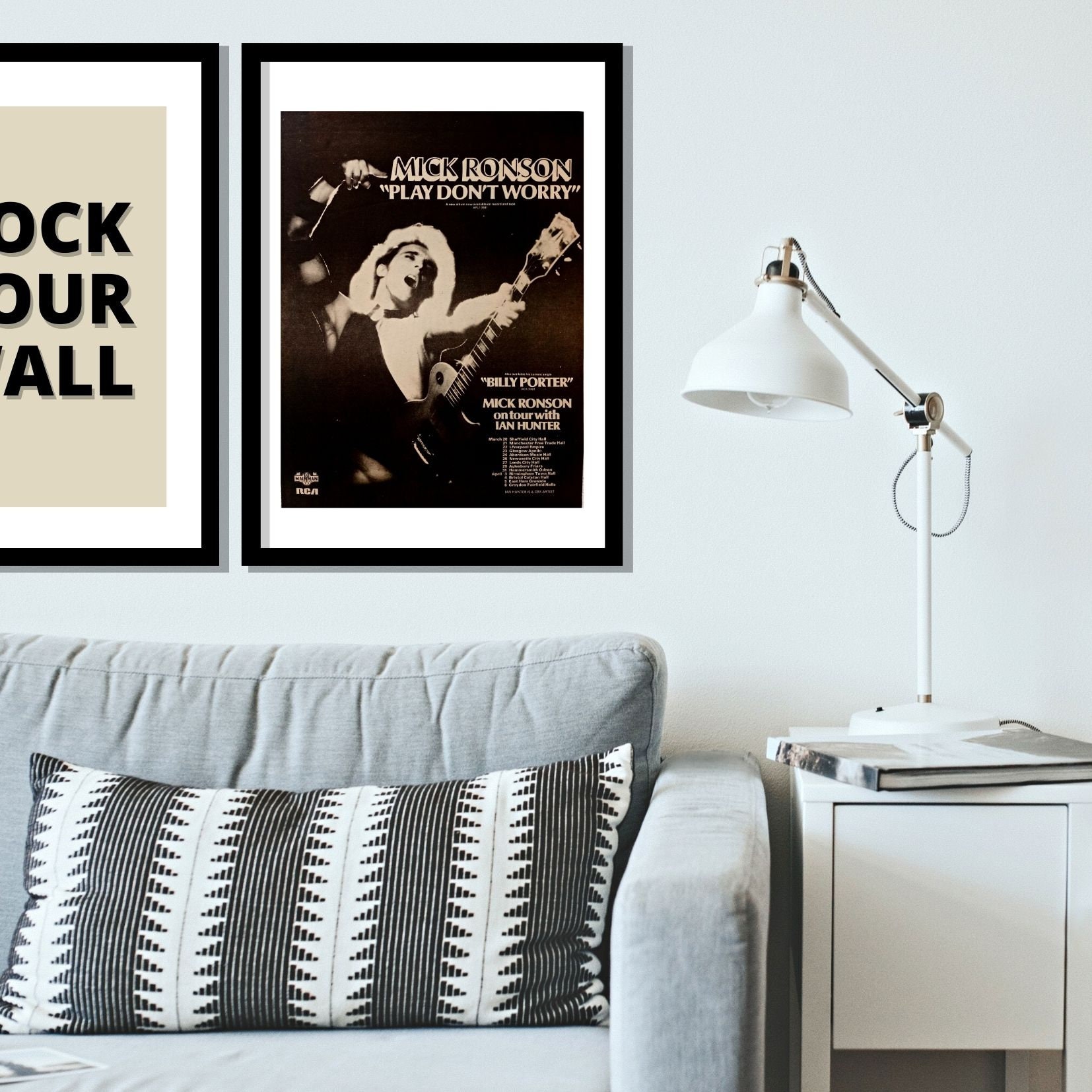 MICK RONSON 1975 - Play Don't Worry - Original, Authentic, Promo