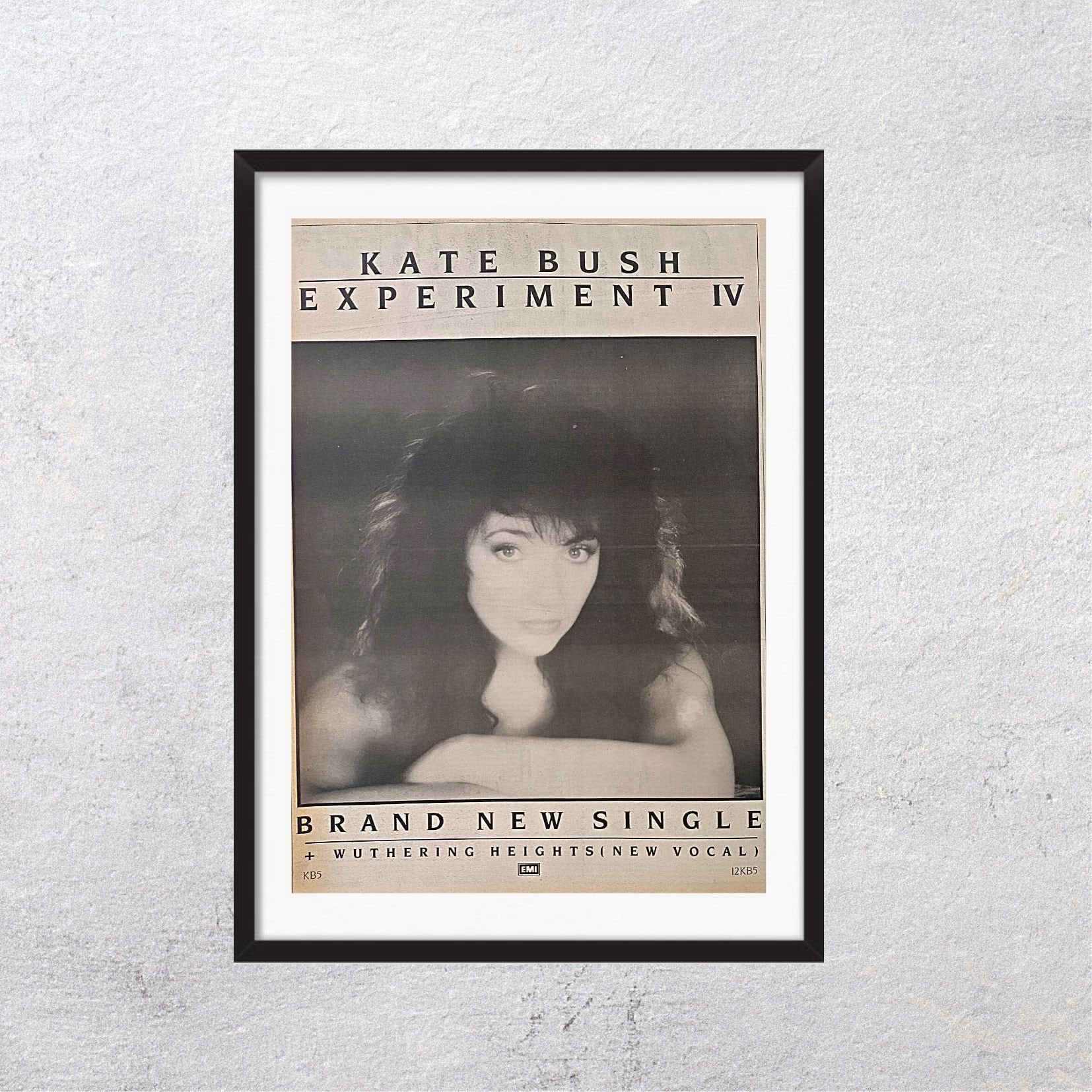 KATE BUSH Experiment IV 1986 Melody Maker - Original, Authentic