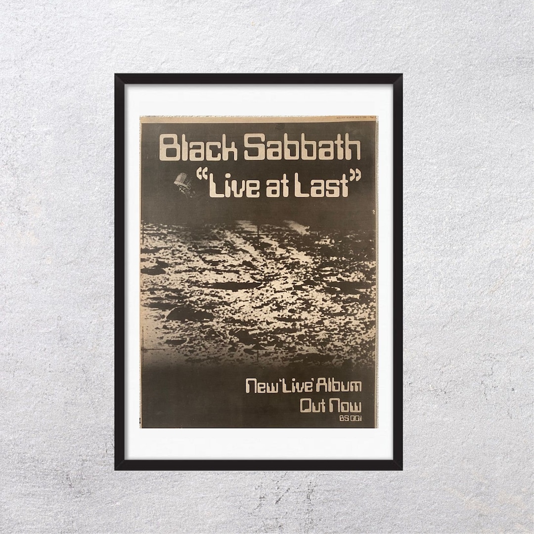 帯付き】BLACK SABBATH / LIVE AT LAST 来日記念盤 BLACK SABBATH