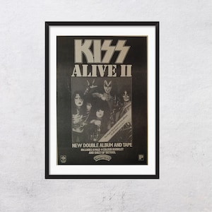Kiss Alive Ii - Etsy Canada