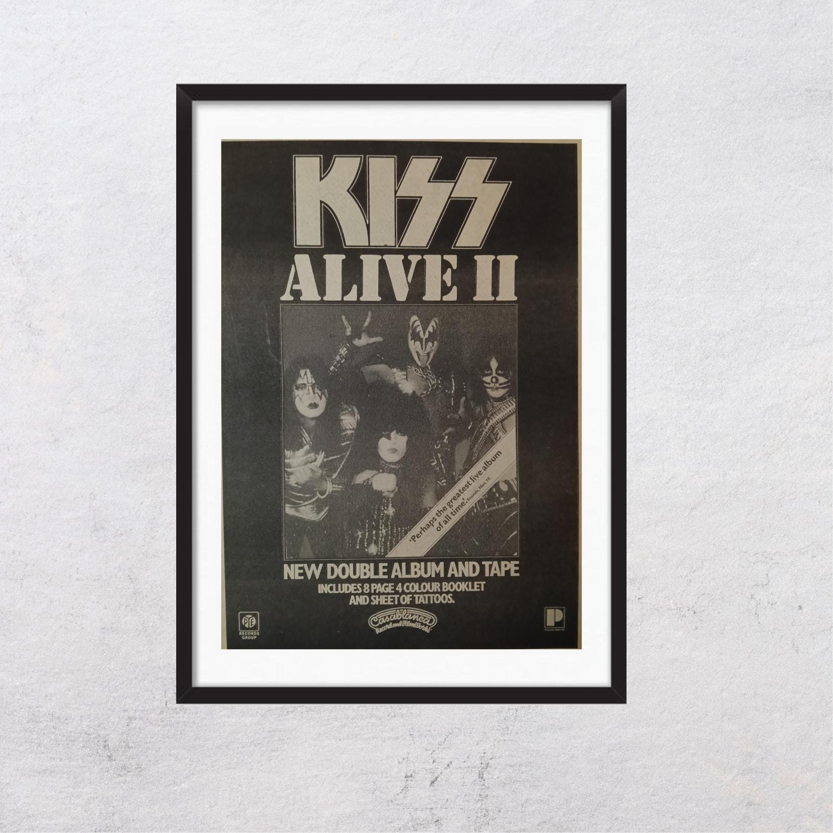 Kiss Alive Ii - Etsy Canada