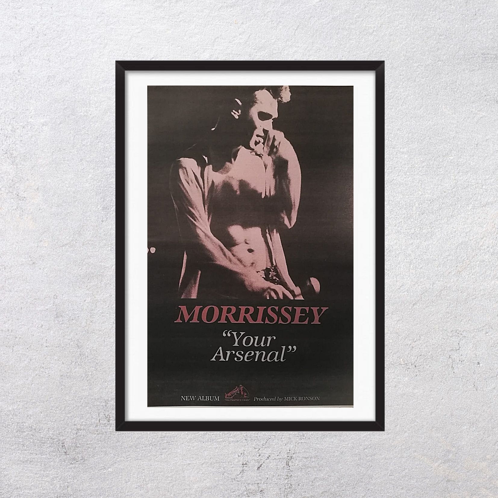 MORRISSEY 1992 - Your Arsenal, Produced by Mick Ronson - Original