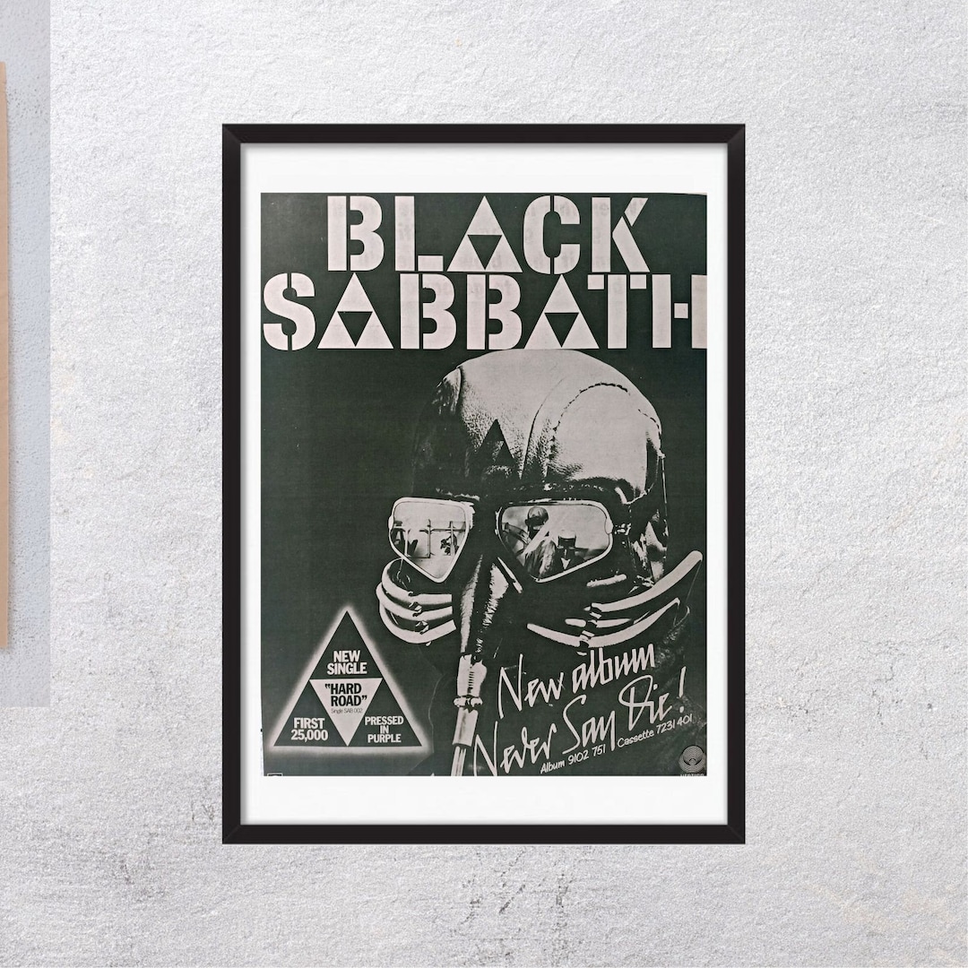 BLACK SABBATH 1978 - Never Say Die! - Music Original Magazine Page