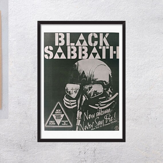 BLACK SABBATH 1978 - Never Say Die! - Music Original Magazine Page