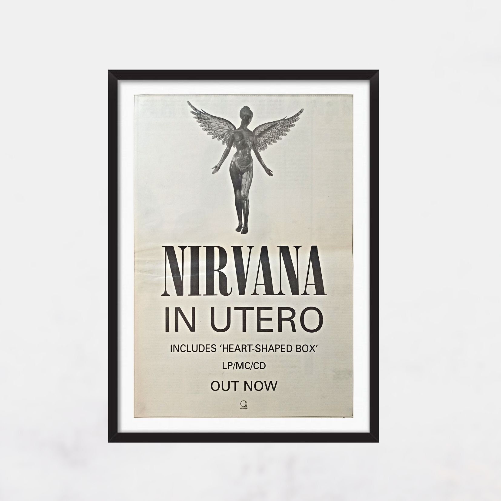 Nirvana in Utero Poster - Etsy